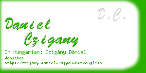 daniel czigany business card